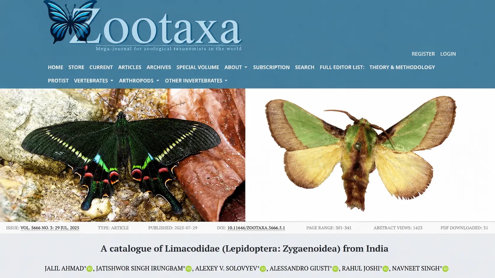 India achieves new success with butterflies! ZSI compiles a national list of 13,703 species