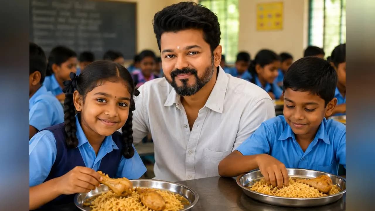 Tamil Nadu Government Reviews Proposal to Serve Chicken Biryani to School children Once a Week