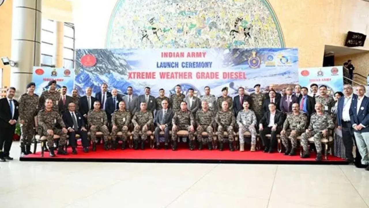 Army Chief General Dhiraj Seth inaugurated Extreme Weather Grade diesel