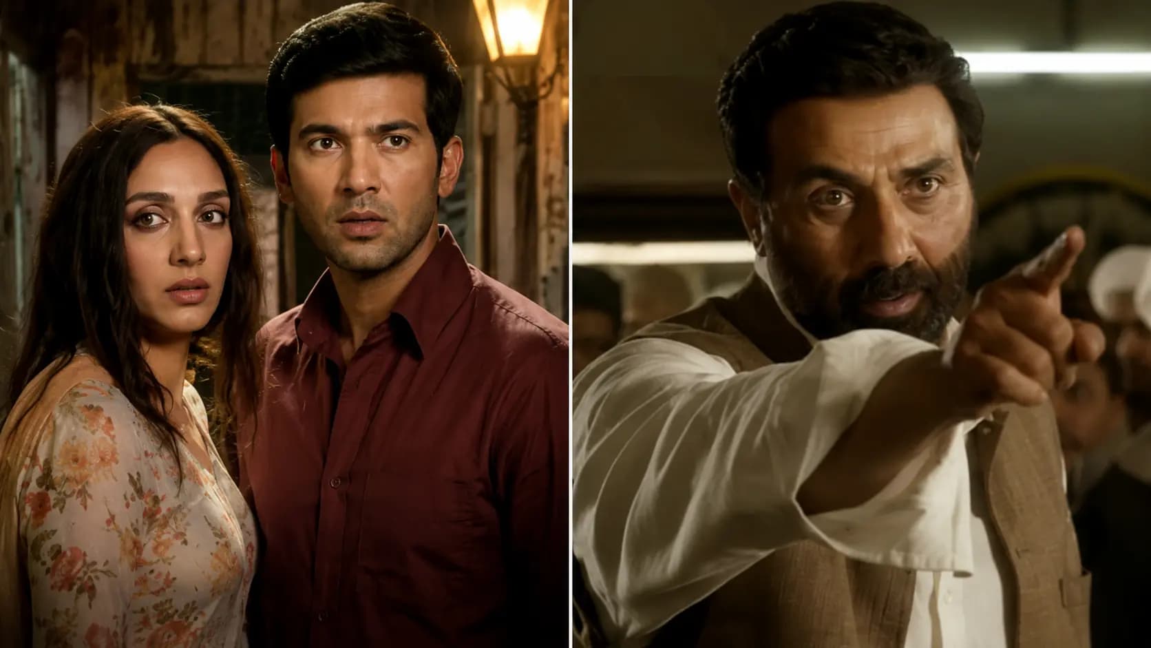 Newcomer Kanikka Kapur s Uncanny Resemblance with Kiara Advani in Sunny Deol s Batwara 1947 Poster Sparks Online Frenzy
