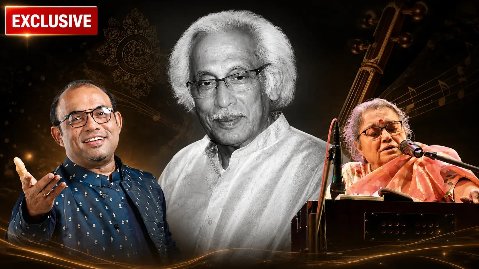 Two generations, one musical soul: Raghav Chatterjee and his mother, Shila Chatterjee, reminisce about Amiya Ranjan Bandyopadhyay