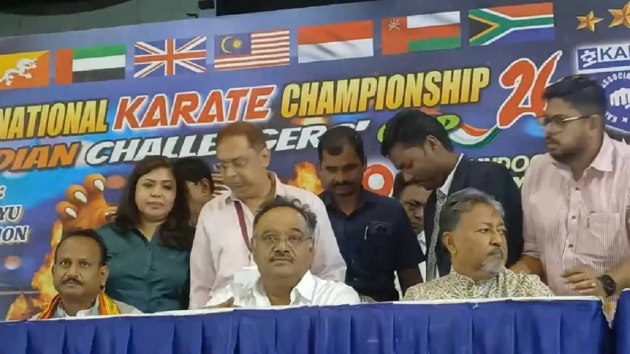 International Karate Championship Indian Challengers Cup tournament's 10th Edition commences at Netaji Indoor Stadium
