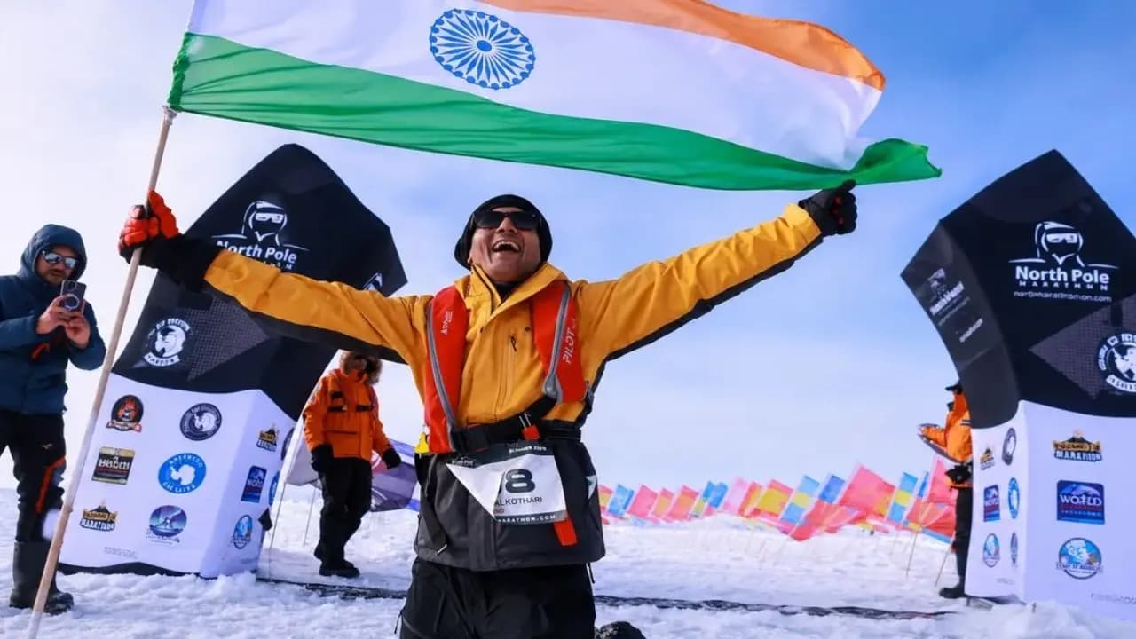 Ram Gopal Kothari: Kolkata Man once ready to end his life now Become First Indian North Pole Marathoner