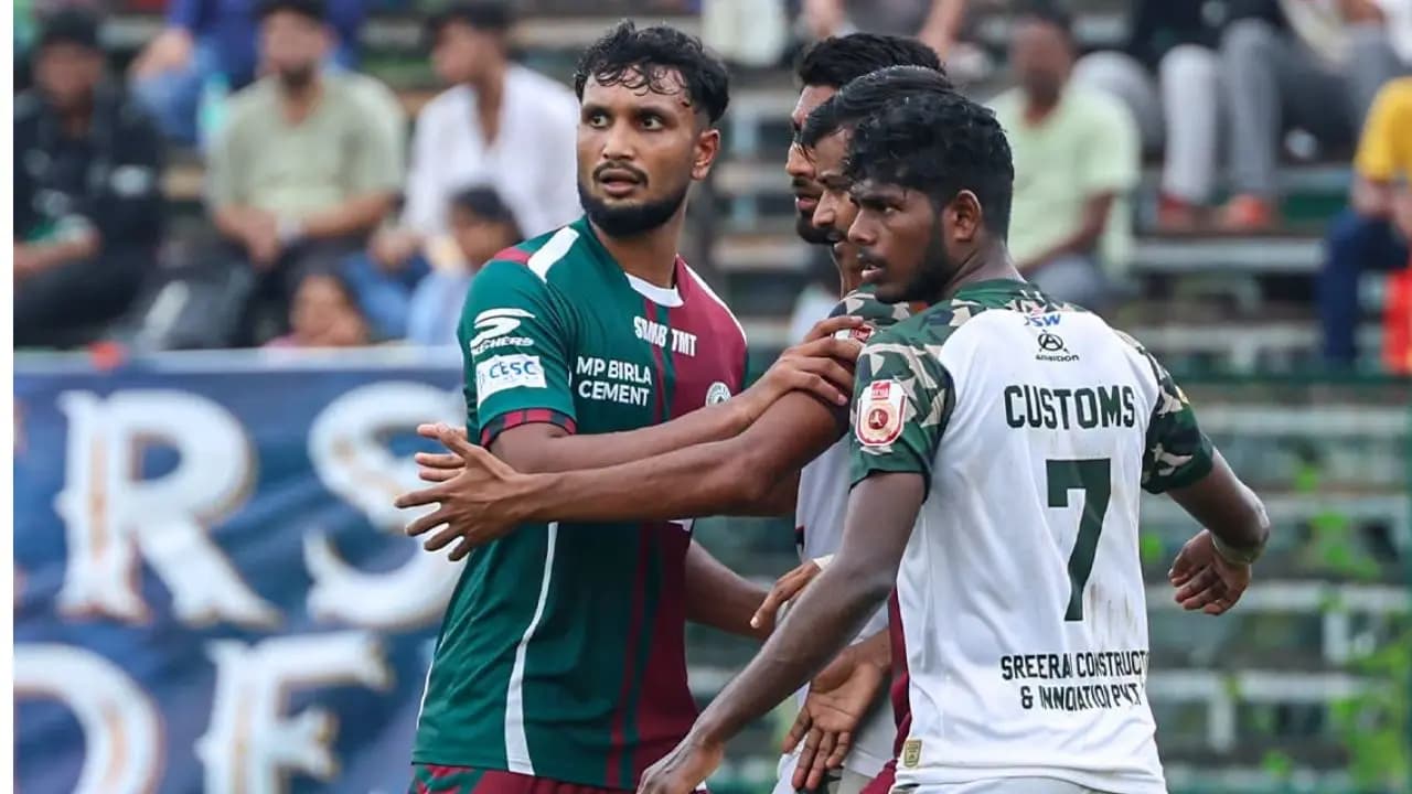 Customs stun Mohun Bagan at home Green and Maroon slip further after another setback