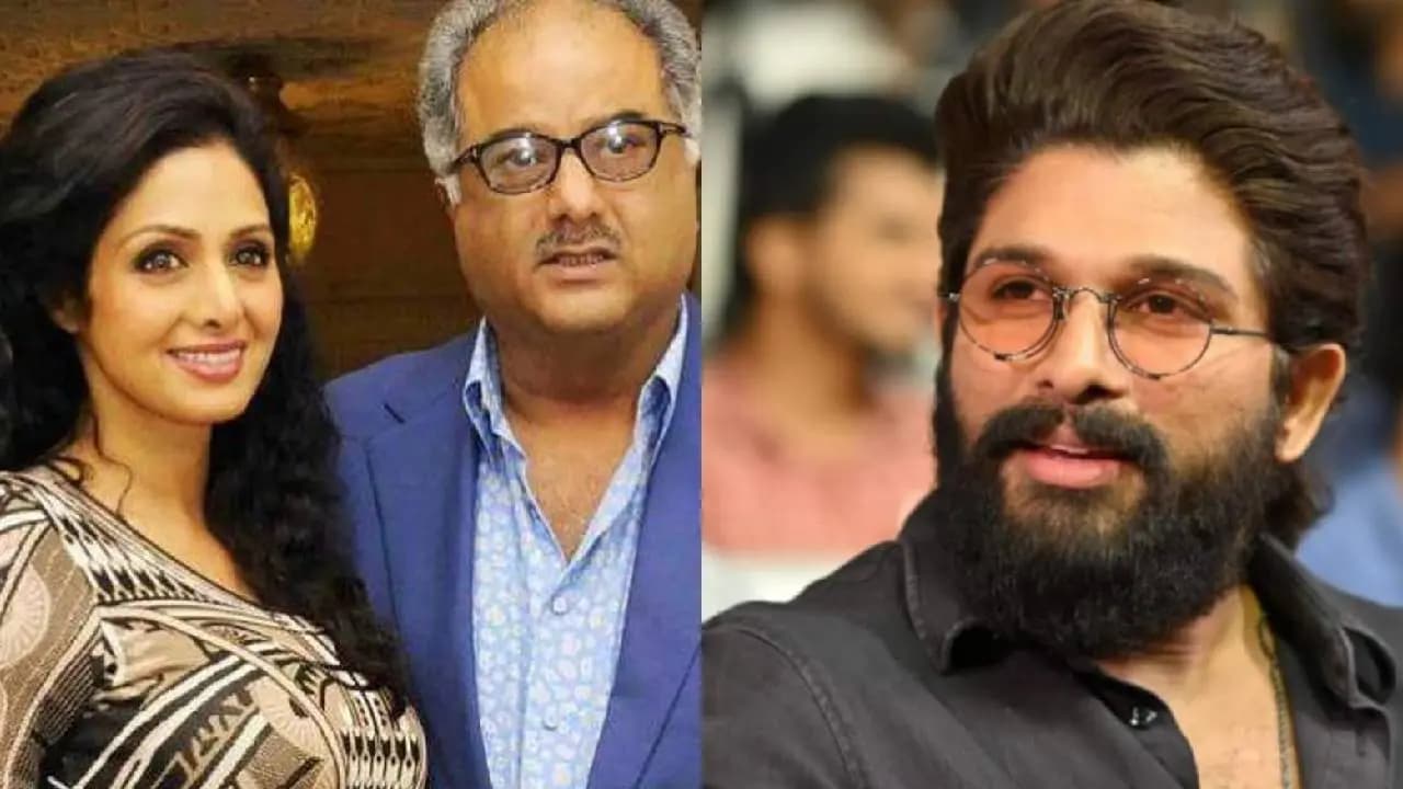 Allu Arjun Cries on Sridevi Marriage: Why Actor Wept All Day When She Married Boney Kapoor