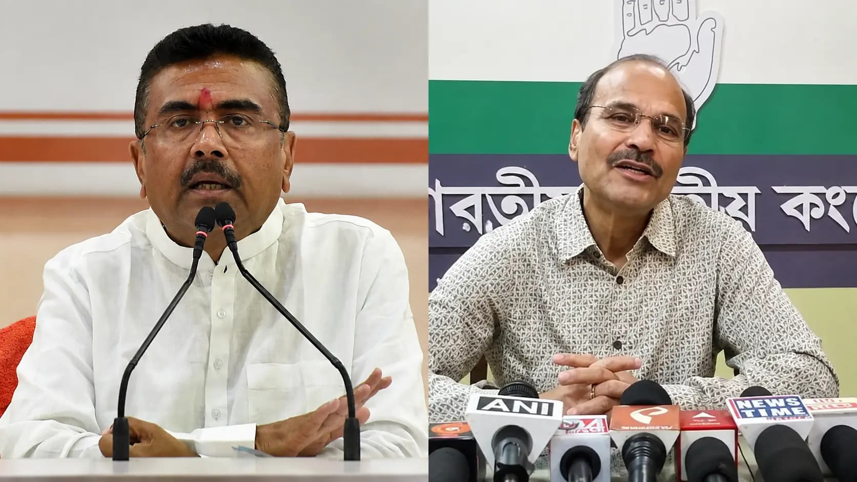 Adhir Chowdhury demanded full security for Suvendu Adhikari