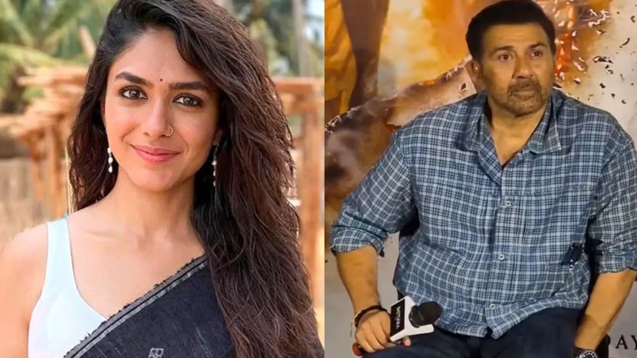 Mrunal thakur issues legal warning over deepfakes sunny deol recalls dharmendras comment of Pakistan Meri mausi hai