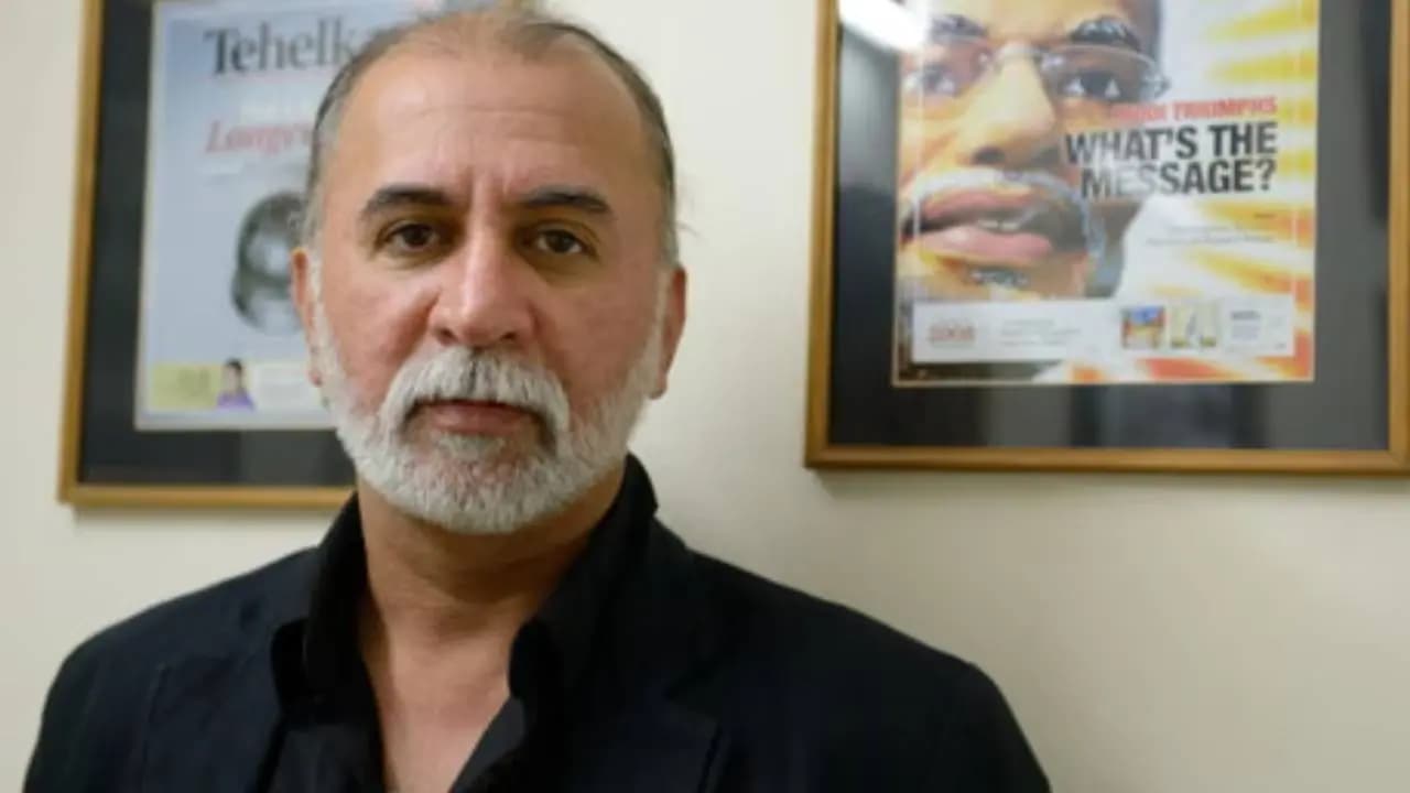 Former Tehelka editor Tarun Tejpal reacts explosively upon hearing the 10-year prison sentence
