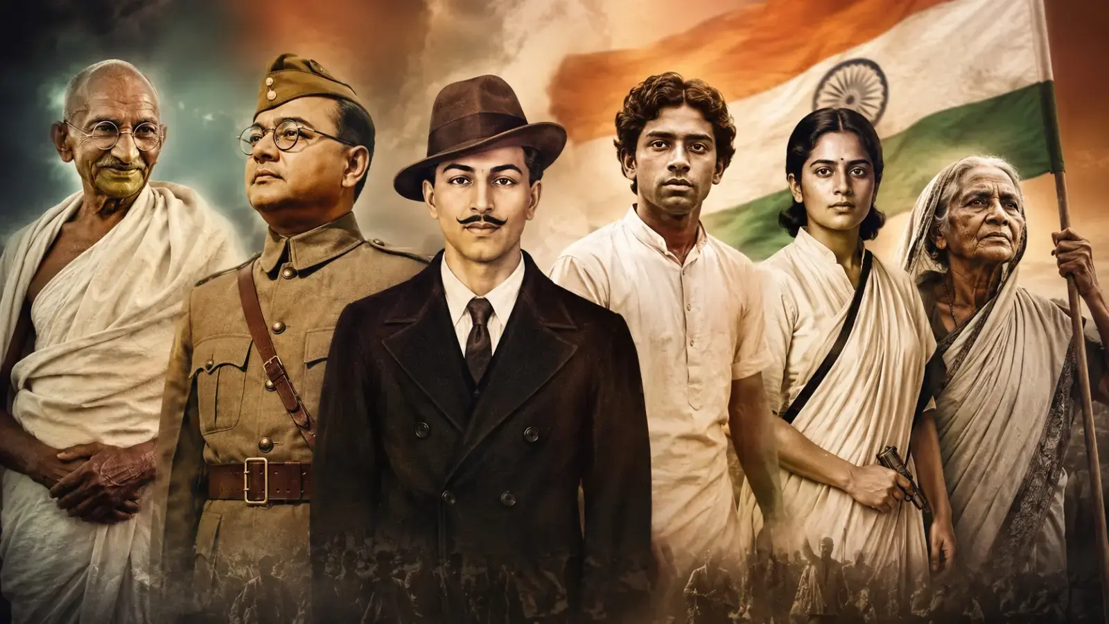 Independence Day 2026 know the Untold Story of Mahatma Gandhi Netaji Subhas Chandra Bose and other Freedom Fighters' Dress