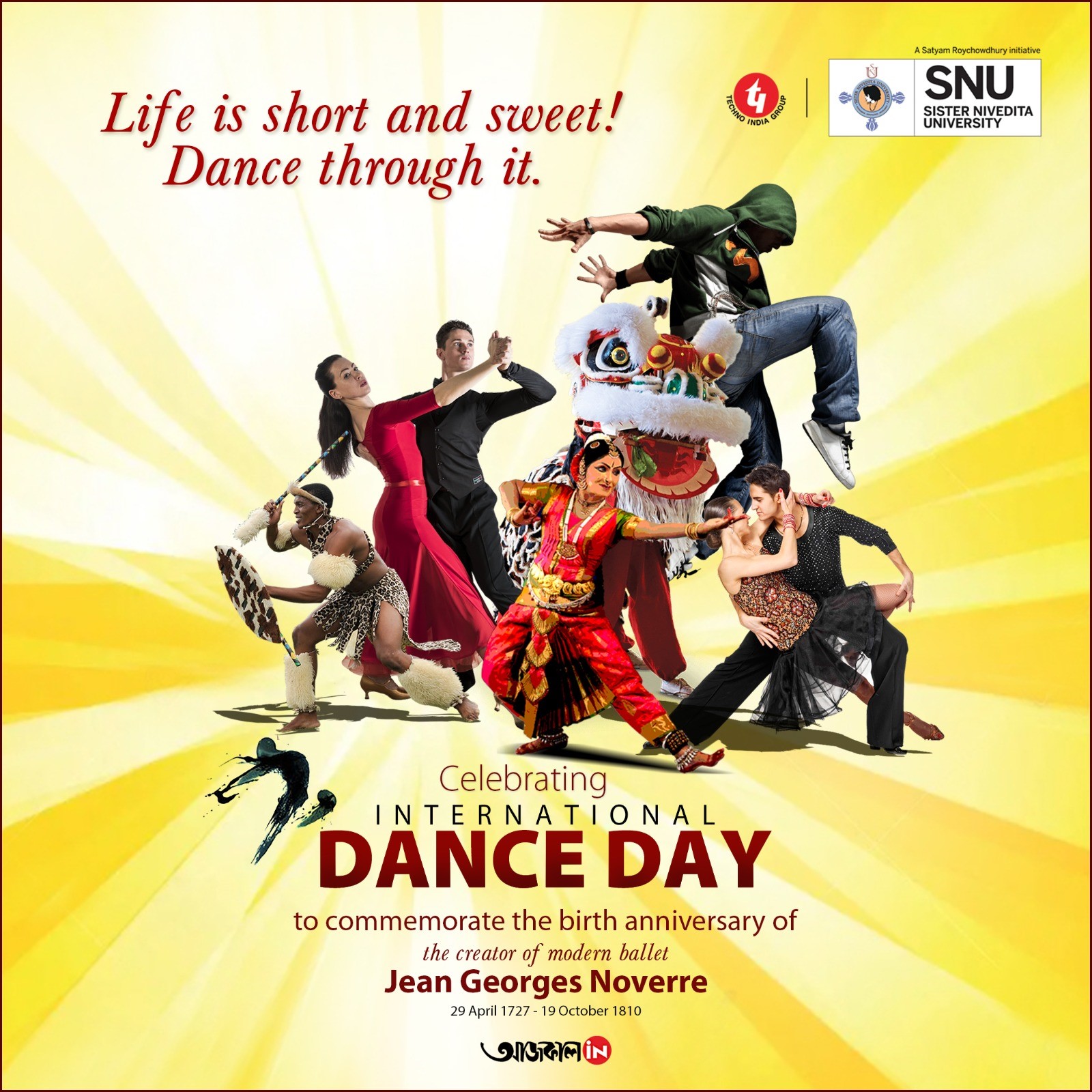 International Dance Day 2024 #aajkaalonline #danceday #InternationalDanceDay2024