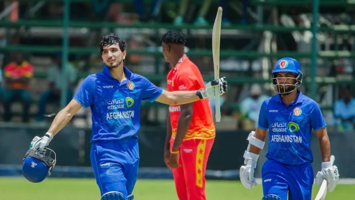 Sediqullah Atal hit his maiden ODI hundred against Zimbabwe